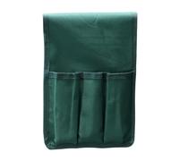 QOXEZY Borsa per attrezzi da giardino, in tessuto Oxford resistente, compatibile con inginocchiatori pieghevoli, doppia dimensione (32 x 31,5 cm + 37 x 19,5 cm), verde (S)