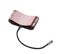 QOXEZY Cap Press Pad Set 110V trasferimento di calore Elemento riscaldante | Include cuscinetti per la stampa superiore e inferiore con una zona di riscaldamento di 14 x 8 cm trasferimenti precisi del
