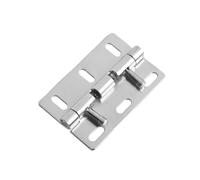 QOXEZY Cerniera per porta in acciaio inox regolabile con 1 pezzo e acciaio inox Dimensioni 76 x 51 mm realizzata in acciaio InstallationWith la sua cerniera direzione di installazione (B)