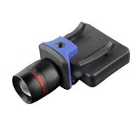 QOXEZY COB LED faro Cap Light USB ricaricabile ABS nero | Questa lampada frontale ricaricabile leggera offre un controllo a induzione a mani libere e quattro modalità di illuminazione
