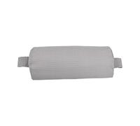 QOXEZY Comodo cuscino poggiatesta imbottito in spugna per sedie da giardino e patio, design a rete 3D traspirante con rivestimento sfoderabile (grigio)