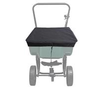 QOXEZY Copertura impermeabile pieghevole per carrello da giardino, per spargitore di fertilizzanti, tramoggia e carrelli di scarico da giardino, 65,8 x 65,8 cm, in nylon 210D resistente con interno