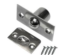 QOXEZY Fermaporta a molla invisibile, con perline per mobili e porte, realizzate in legno e acciaio inossidabile, offrono comodità nella vita quotidiana