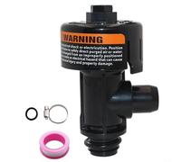 QOXEZY Gruppo valvola di sfiato dell'aria per piscina con O-Ring, per Pentair per Clean-Clear Plus per serie FNS per Predator per EasyClean Pool Spa Sistema di filtraggio a cartuccia di ricambio