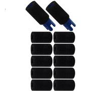 QOXEZY Kit di ricambio per spazzola e lavapavimenti per piscina, schiuma ad alta elasticità + plastica TSP10P, per Polaris 180-3900 Sport Series (2 pezzi)