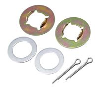 QOXEZY Kit di rondelle per ruote anteriori trattate termicamente temprate da 3/4" per Troy-Bilt, Bolens, Brute e per tosaerba Columbia - Compatibile con XT1-LT42 a GTX1054, SLTX1054 (714-0162/736