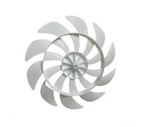 QOXEZY Lame di ricambio in plastica di dimensioni adatte per mozzi ventola da 30,5 cm, per un migliore flusso d'aria, realizzate in plastica di alta qualità per resistenza all'usura e agli strappi