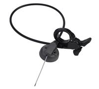 QOXEZY Leva interruttore di blocco forcella in alluminio compatibile con forcelle sospensioni EPICON RAIDON XCR XCM NCX - cavo 69 cm, diametro barra 22,2 mm