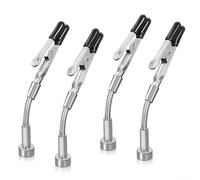 QOXEZY Mani di aiuto per saldare componenti PCB con bracci magnetici e morsetti in acciaio inossidabile, strumento regolabile e portatile per la creazione di gioielli e artigianato artistico (4 pezzi)