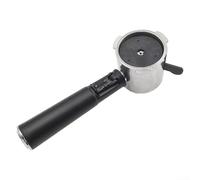 QOXEZY Manico per cialde da 51 mm per macchina da caffè, portafiltro ergonomico per capsule da caffè, in lega di alluminio, impugnatura antiscivolo, per casa, cucina, ufficio, bar, campeggio, viaggi