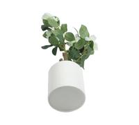 QOXEZY Pianta artificiale di camelia in vaso, 42 cm, decorazione da | Questa realistica pianta di camelia finta da 42 cm porta un fascino botanico eterno alla tua scrivania senza richiedere