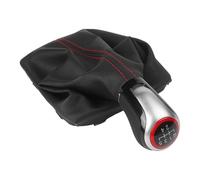 QOXEZY Pomello del cambio manuale a 5 velocità e base con staffa per Seat III MK3 2012 2017, migliora la presa e il controllo generale della guida