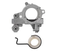 QOXEZY Pompa di lubrificazione per motosega per modelli 046/MS441/MS460/MS461 - Ricambio compatibile OEM 1128640, consegna di lubrificazione affidabile