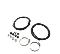 QOXEZY Pool Off-Line Chlorinator Connection Pack per serie CL - Include tubo da 1,2 m, morsetti a sella, dadi, rondelle e scarichi compatibili con alimentatori CL200/CL220