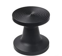 QOXEZY Pressino per caffè con design simmetrico a doppia base, piatto e ondulato per una migliore distribuzione e riduzione del rischio di canalizzazione (51 mm)