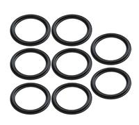 QOXEZY Rondella in gomma nera per piscina Inte-x 10745 P6029, guarnizione di ricambio per riscaldatore vasca idromassaggio, 8 pezzi