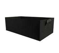 QOXEZY Sacchetti per coltivazione in tessuto, robusti e riutilizzabili, con manici in polipropilene rinforzato, per lo sviluppo delle radici per un giardinaggio sano (120 x 60 x 20 cm)