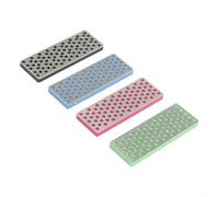 QOXEZY Set di strumenti per la regolazione dei bordi dello snowboard e degli sci con angoli regolabili per affilatura precisa, rimozione della ruggine e lucidatura, include quattro lime diamantate