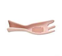 QOXEZY Setaccio per lavaggio riso in silicone con drenaggio, strumento di pre-cottura a più fasi per ammollo, risciacquo e drenaggio dei cereali, compatto, facile da pulire, essenziale per la cucina
