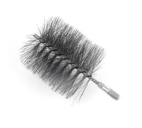 QOXEZY Spazzola per la pulizia del camino, in filo di acciaio, ideale per la casa e lo stoccaggio, con 10,2 cm e camino che facilita lo stoccaggio di un uso semplice