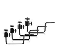 QOXEZY Staffa per fotocamera ad albero, regolabile, con vite da 35,5 cm, ideale per esterni e per riporre oggetti, dimensioni 5 x 1 cm o 4 supporti, adatta per operazioni quotidiane con semplice