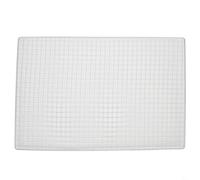QOXEZY Tappetino per barbecue resistente in rete metallica alternativa per grigliare carne, pesce, verdure, riutilizzabile, non griglia per Weber, 40 x 33 cm (45 x 30 cm)
