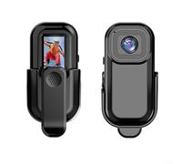 QOXEZY Telecamera tascabile HD 1080P con WiFi, per sport all'aria aperta e viaggi, con rilevamento del movimento, registratore video compatto progettato per la registrazione (nero)