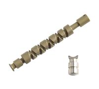 QOXEZY Twists Shaft e Half Moon Pin Fishing Reel Accessori per Shimano SLX, BFS e XG Modelli, 1 Set