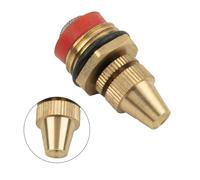 QOXEZY Ugello irrigatore regolabile in ottone per irrigazione di prati e piccole aree, raccordo DN15 da 1/2 pollici, spray atomizzazione nebbia fredda, 0,8-4 per copertura in altezza M