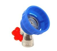 QOXEZY Ugello spruzzatore di atomizzazione agricola antiruggine - Componente di irrigazione a goccia in lega di alluminio zincato con copertura a nebbia fine, installazione senza attrezzi e design