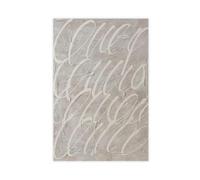 QOYVG Graffitischilderij in Neutrale Kleuren, Cy Twombly, Minimalistische Kunst Poster su tela, decorazione per camera da letto, Paesaggio, 20 x 30 cm