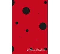 qp Books Planificador: Funda con estampado de mariquitas, Planificador, personalizable y diseñado con ejemplos e ideas para ayudarle mejor en su vida diaria.