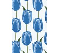 qp Books Planner: Blue Tulip Cover Journal, Customizable, and designed with examples and ideas to better assist you in your day-to-day life