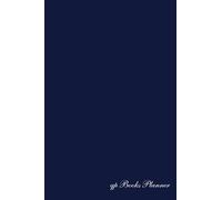 qp Books Planner: Couverture Bleu Marine, personnalisable, avec exemples et idées pour mieux vous accompagner au quotidienne
