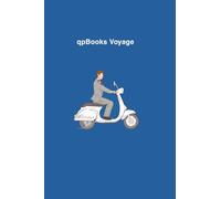qp Books Voyage: Couverture de croquis de scooter, Idéal pour les voyageurs et les randonneurs. Collectionnez et immortalisez vos moments memorables avec des timbres et des autocollants.