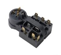 QP3-12A 3-Pin Start Relè Ricambio Parte Nero (1PCS)