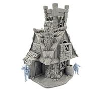 QP3D - Hemlock Cottage House - Paesaggio Fantasy Terrain per tavolo e RPG miniature 28-32 mm Wargame Props DnD D & D, stampato e verniciabile in 3D