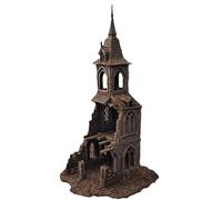 QP3D - Rovina gotica dell'abbazia 28-32 mm Terreno - edificio medievale della chiesa per giochi di ruolo e schermaglia (4 parti), battaglie fantasy e giochi da tavolo