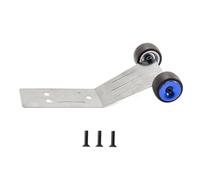 QPAJWAKS 1/16 Metal Wheelie Bar for TRAXXAS Mini Maxx Monster Truck RC Car Upgrade Parts Accessories(Blauw)