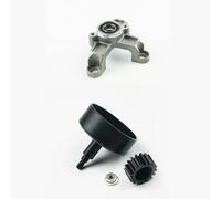 QPAJWAKS Campana Frizione in Acciaio CNC Pignone ingranaggio 17T Alloggiamento for Rovan HPI Rofun Baja 5B 5T Buggy Truck 1/5(Combo Kit 2)