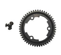 QPAJWAKS for Hot Racing in Acciaio temprato 50T 1Mod ingranaggio Principale for RC Car Traxxas 1/5 X-Maxx 1/7 XO-1 1/10 E-Revo VXL Nuovo MAXX A