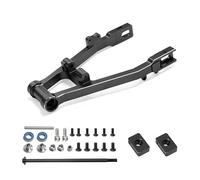 QPAJWAKS for LOSI 1/4 Promoto-MX RC Car Electric Motorcycle Braccio oscillante Posteriore Forcella Posteriore Ruota Sedile Accessorio 264000(Zwart)
