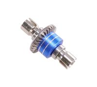 QPAJWAKS for MJX Hyper Go 1/16 16207 H16BM-PL 1/14 14210 H14BM 14301-02-03 RC Cars Parts Differenziale Anteriore e Posteriore in Metallo Migliorato(Blauw)