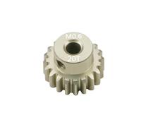 QPAJWAKS Gli Ingranaggi del Motore a pignone in Lega di Alluminio M06 da 3,175 mm 13T 15T 17T 18T 20T 22T 24T 28T 30T 33T Sono utilizzati nel Modello 110RC(M0.6 20T)