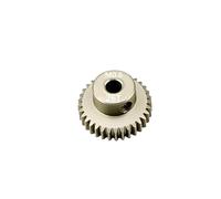 QPAJWAKS Gli Ingranaggi del Motore a pignone in Lega di Alluminio M06 da 3,175 mm 13T 15T 17T 18T 20T 22T 24T 28T 30T 33T Sono utilizzati nel Modello 110RC(M0.6 26T)