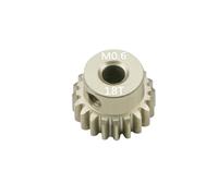 QPAJWAKS Gli Ingranaggi del Motore a pignone in Lega di Alluminio M06 da 3,175 mm 13T 15T 17T 18T 20T 22T 24T 28T 30T 33T Sono utilizzati nel Modello 110RC(M0.6 18T)