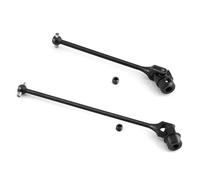 QPAJWAKS Metal Front And Rear Center Drive Shaft IF622 IF623 for MP10 1/8 RC Car Upgrade Parts Accessories(Front And Rear)