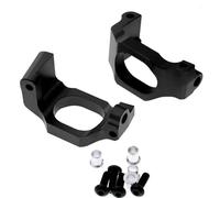 QPAJWAKS Metal Steering Blocks Caster Blocks C-Hubs Stub Axle Carriers 8937 8932 8952 for Traxxas MAXX WideMaxx 1/10 RC Car Upgrade Parts(Multicolore)
