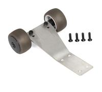 QPAJWAKS Metal Wheelie Bar for Arrma 1/18 Granite Grom Typhon GROM RC Car Upgrade Parts Accessories(Dark Grey)