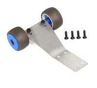 QPAJWAKS Metal Wheelie Bar for Arrma 1/18 Granite Grom Typhon GROM RC Car Upgrade Parts Accessories(Blauw)